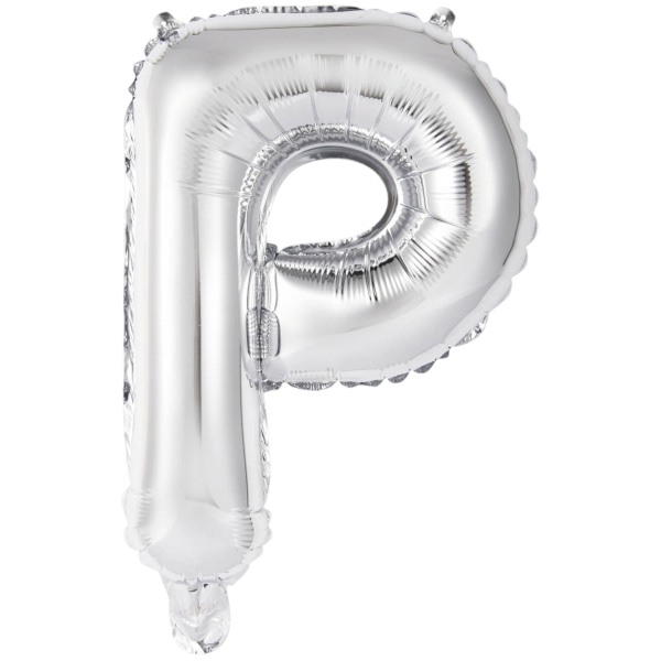 Mini Letter P Silver